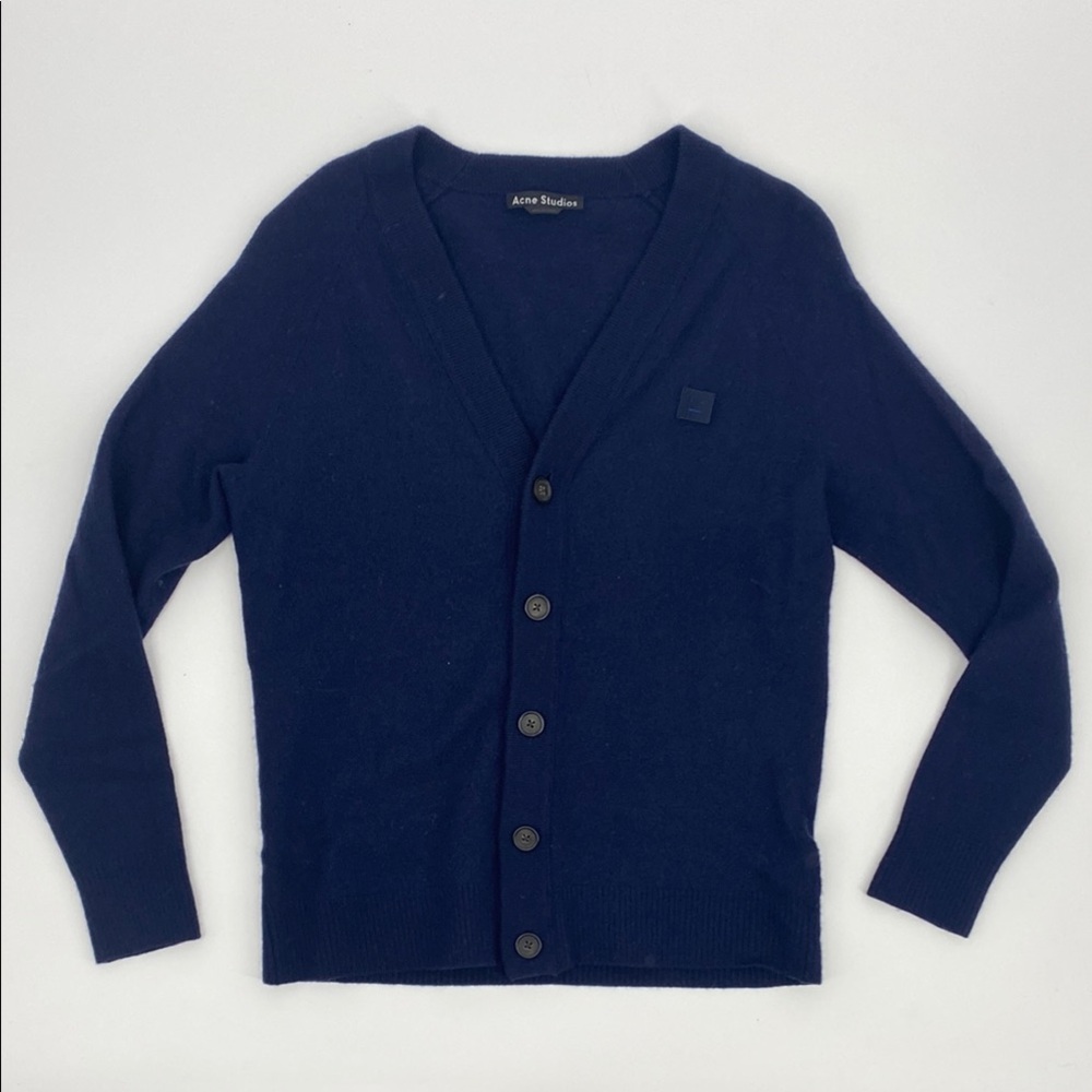 ACNE STUDIOS Navy Cardigan
